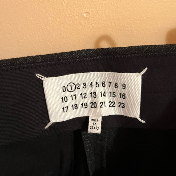 Maison Martin Margiela Black/Charcoal Trousers - Picture 2 of 7